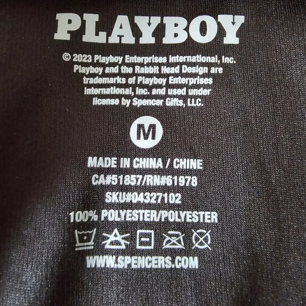 PLAYBOY Black and Pink Pinstripe Baseball Jersey - Picture 7 of 7